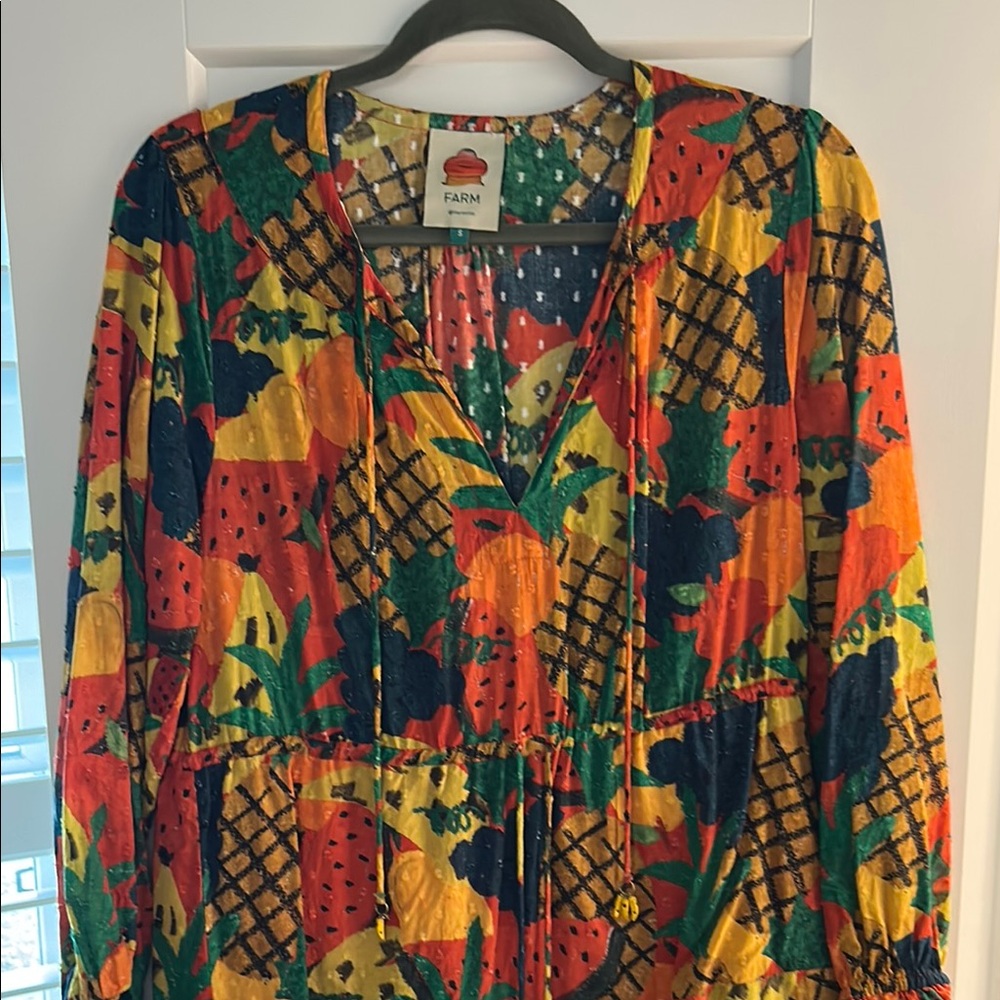 Colorful Farm Rio Patterned Dress
